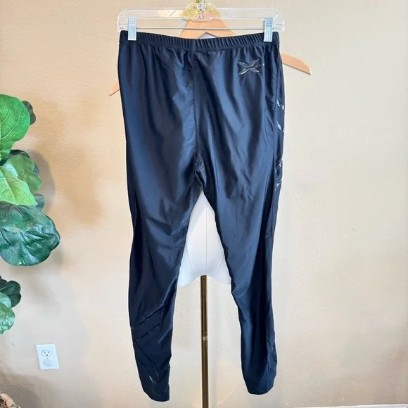 NWOT 2XU Men's XL Core Compression Long Tights Pants Black Lightweight Training